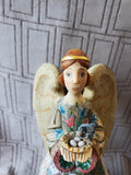 G. Debrekht Guardian Angel Series "Safe Haven" Music Box WORKS