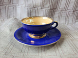 Winterling Bavaria Cobalt Blue Demitasse and Saucer Set