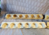 Set of 4 Williams-Sonoma Wooden Wall Hanging Spice Racks
