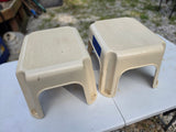 Two Plastic Step Stools (A) (Copy)