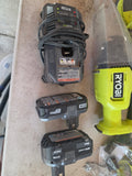 Ryobi One+ ToolSystem, Four Tools and Three Batteries w/Charger