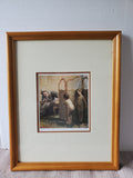 Framed "Before the Bath" Print by Paul Peel