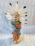 (B) Signed Native American Hopi Kachina Doll
