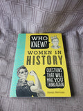 Who Knew Women in History Book