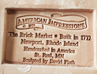 American Impressions "The Brick Market" Sculpted by David Pluth Figurine