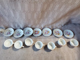 Lot of Toy China Tea Set Pieces