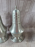 Pewter Salt and Pepper Shakers