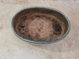 Glazed Terracotta Shallow Planter