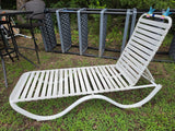 White Chaise Lounge