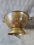 Copper Toned Colander