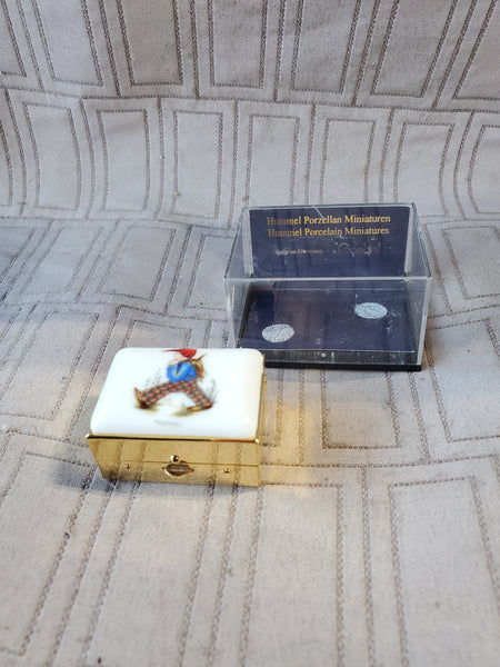 Small Goebel Hummel Trinket Box