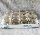 12 Pack of Clear Glass Candle Votives