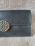 Coach Alexandra Slim Envelope Black Leather Wallet