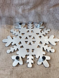 Metal Snowflake Shaped Trivet