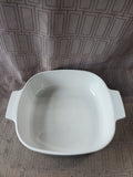 Corning Ware "Blue Velvet Rose" Casserole Dish NO LID