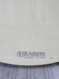 JK Adams Round Wooden Cutting Board