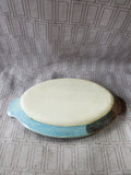 Signed Pottery Au Gratin Dish