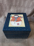 Lang and Wise Box Buddies "Flake" 79500109 Snowman Figurine