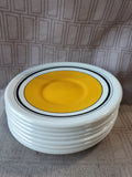 Set of 8 Mondovi Richard-Ginori Saucers