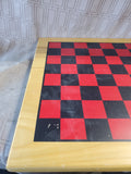 Wooden Chess/Checkers Board