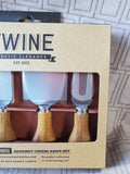 4 Piece Twine Rustic Elegance Gourmet Cheese Knife Set UNOPENED