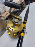 Penn Reels 80STW International II Reel w/89" AFTCO Fiberglass Rod (C)