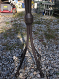 Tall Bronze Tone Decorative Plant Stand (Heavyweight)