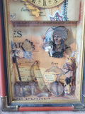 Great Gifts 3D Native American Motif Wall Clock WORKS