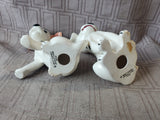 Pair of Walt Disney Productions Ceramic Lenny and Penny Dalmation Figurine