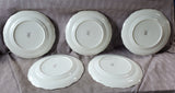 Lot of 5 Gourmet Days of the Week Dinner Plates