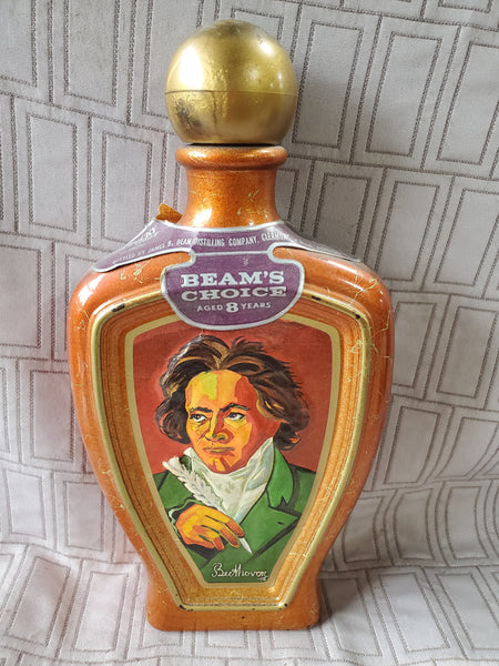 (B) Vintage Jim Bean "Beethoven" Whiskey Decanter