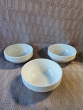 11 Piece World Market White Ceramic Stacking Dish Set