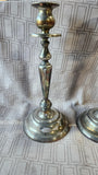 Pair of Silverplate Candlesticks