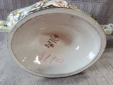 Italian Made Capodimonte Centerpiece Dish