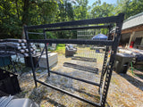 3-Tier Heavyweight Metal Shelving Unit w/Wire Shelves (A)