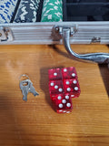 The Sharper Image 300-Piece Poker Chip Set UNUSED