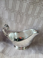(B) Pair of Silverplate Gravy Boats