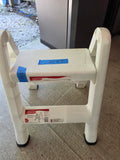 Rubbermaid 2-Step Plastic Folding Step Stool