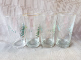 Set of 4 Spode Christmas Tree Highball Glasses (2 SETS AVAILABLE PRICED INDIVIDUALLY AT $10 EACH)
