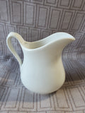 Small White Ceramic Cream Pitcher