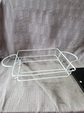 Temp-Tations Black and White Polka Dot Baking Dish with Wire Rack and Trivet (B)