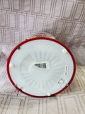 Cardinal Holiday Snowglobe Lantern WORKS