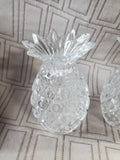 Shannon Crystal Pineapple Salt and Pepper Shaker Set (2 SETS AVAILABLE PRICED INDIVIDUALLY AT $12 EACH)