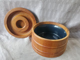 Dansk Designs Denmank Wooden Ice Bucket