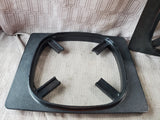 Pair of Corning Ware Black Plastic Casserole Dish Cradles