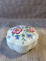 Crowning Touch Collection Floral Trinket Box