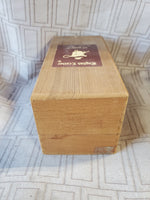 Mem Company English Leather Wooden Keepsake Box