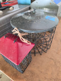Two Suet Style Bird Feeders