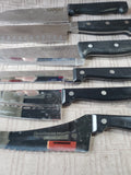 (A) Assorted Lot of Kitchen Knives
