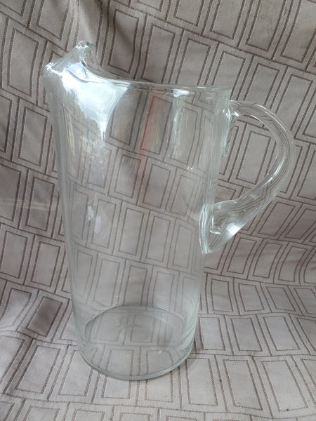 Clear Glass Pitcher